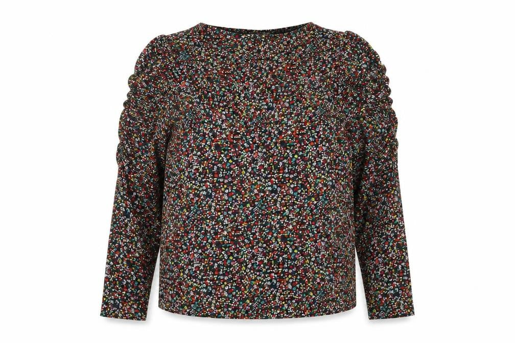 Papaya Women’s Multicoloured Floral Blouse Size 8 Long Sleeve Tunic