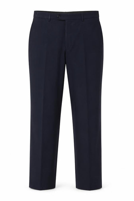 Greenwoods Essentials Men’s Blue Dress Pants Trousers 35W 35L Regular Fit