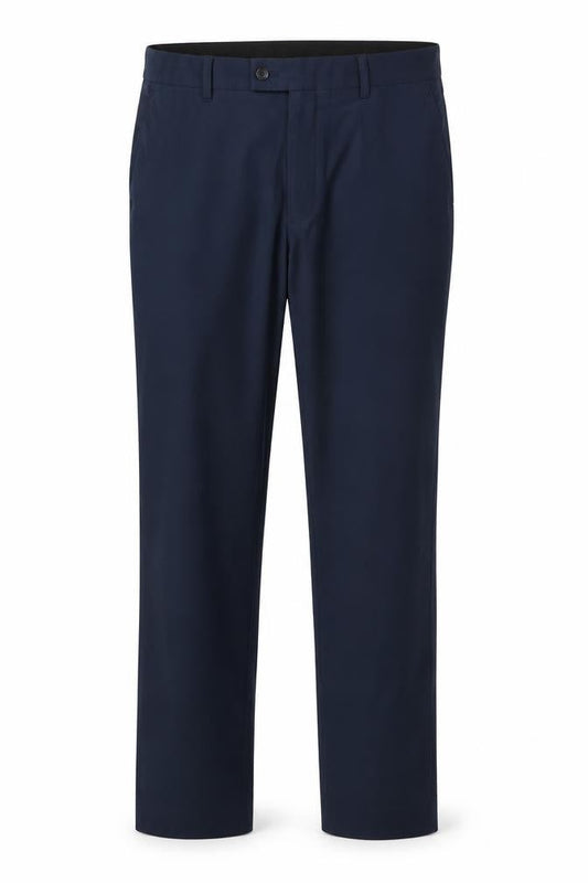 Tailor & Cutter Men’s Blue Regular Fit 36W 31L Dress Trousers
