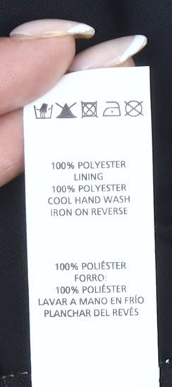 Brand and care label for Atmosphere Women Ivory Tweed Blazer Jacket, size 12, Lined
