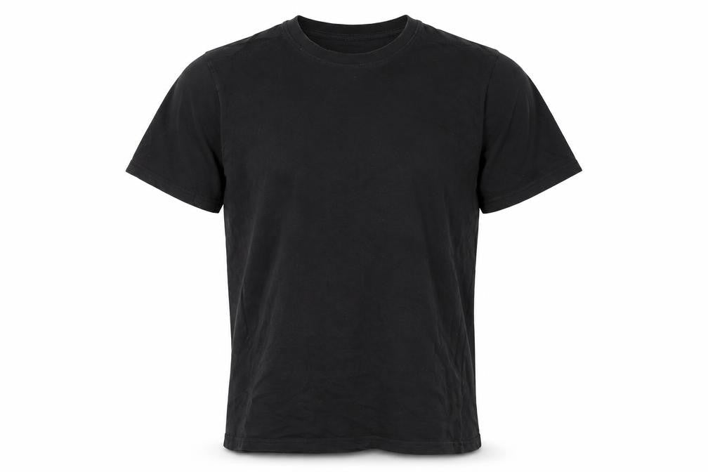 Donnay Men’s Black Cotton Crew Neck Short Sleeve T-Shirt Size M