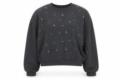 Marks & Spencer Women’s Grey Jewel Pullover Jumper Size L Regular