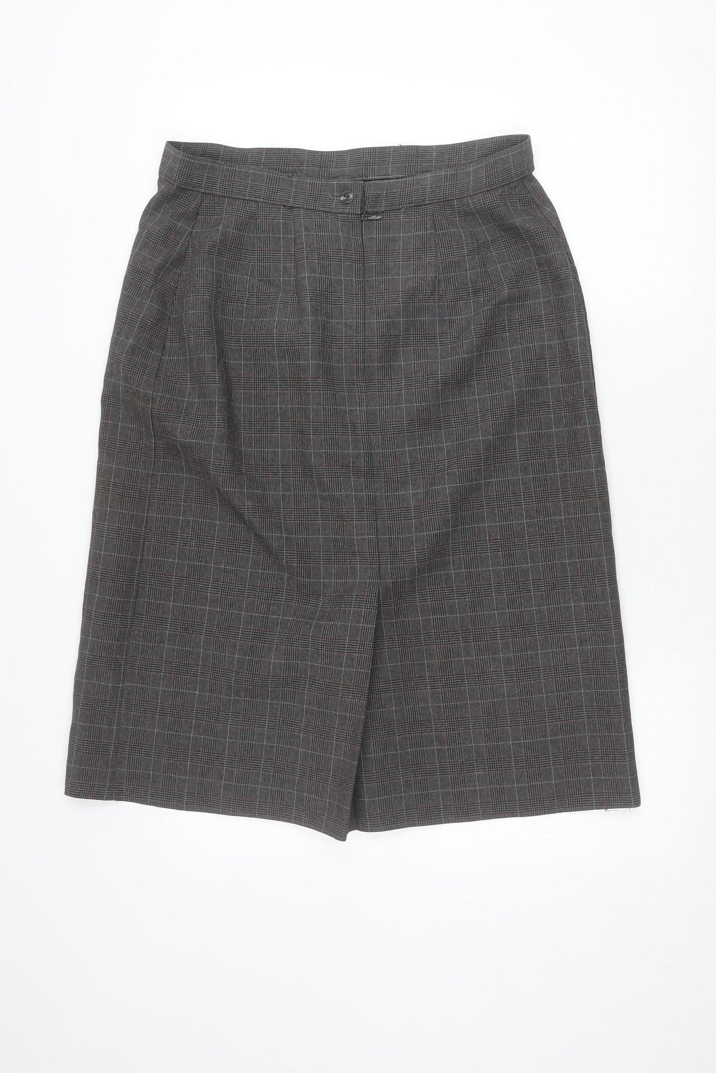 Marks and Spencer Women’s Grey Check Pencil Skirt Size 16
