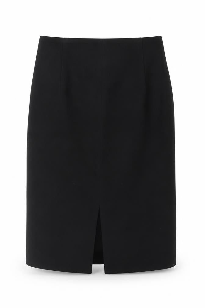 Kay Baker Womens Black Size 10 Pencil Knee Length Skirt Workwear