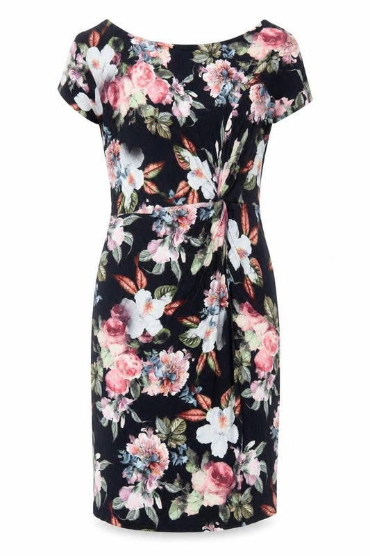 Betty Barclay Women’s Multicoloured Floral Sheath Dress Size 12