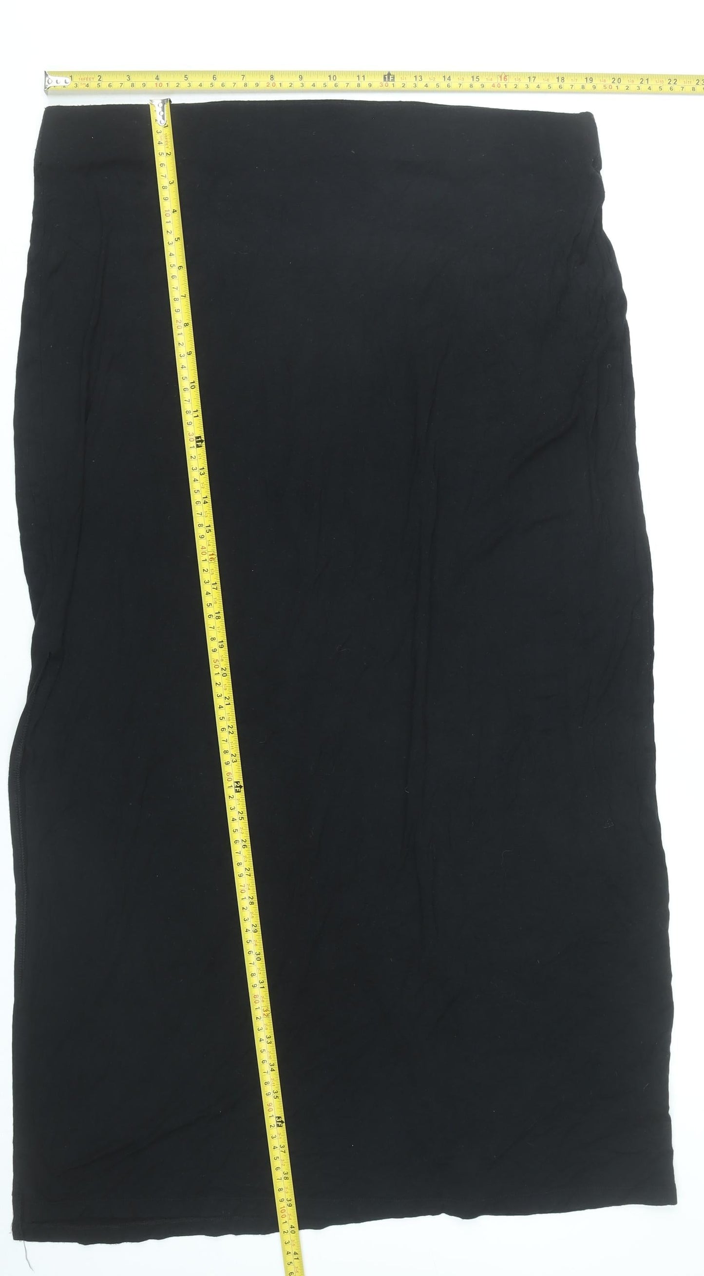 Old Navy Women’s Black XL Pencil Skirt Knee Length Rayon Blend