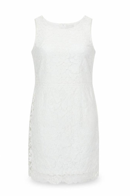 Wallis Women’s Ivory Lace Sheath Dress Size 14 Wedding Cocktail