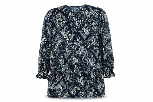 Marks & Spencer Women’s Blue Floral Shift Dress Size 16