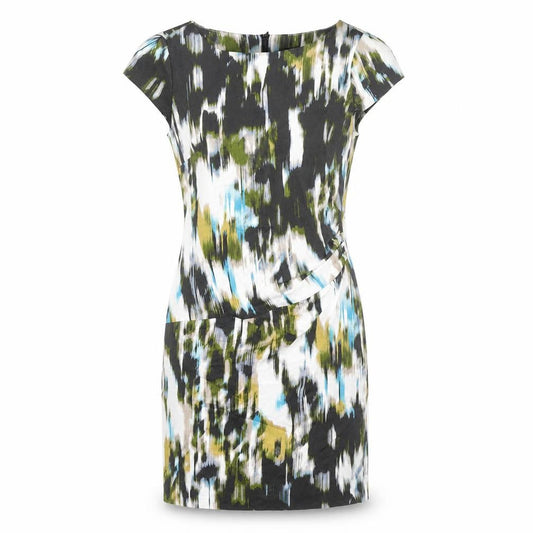 Marks & Spencer Women’s Multicoloured Knee Length Sheath Dress UK 12