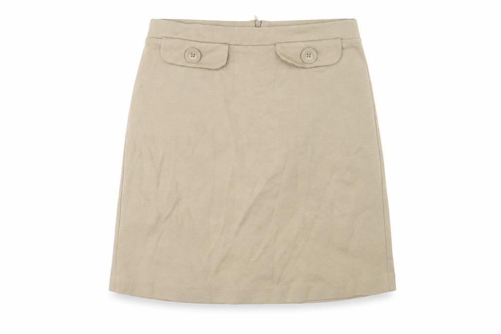 Boden Women’s Beige Straight Pencil Skirt UK 8 Knee Length