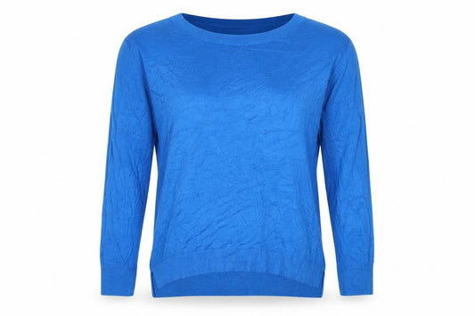 Dorothy Perkins Women’s Blue Crew Neck Jumper Size 10 Viscose Blend