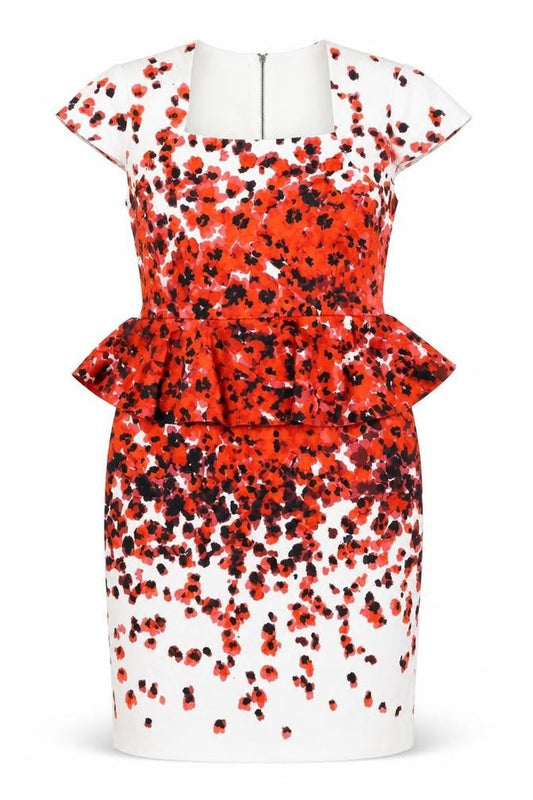 Kaleidoscope Women’s Multicoloured Floral Sheath Dress Size 12