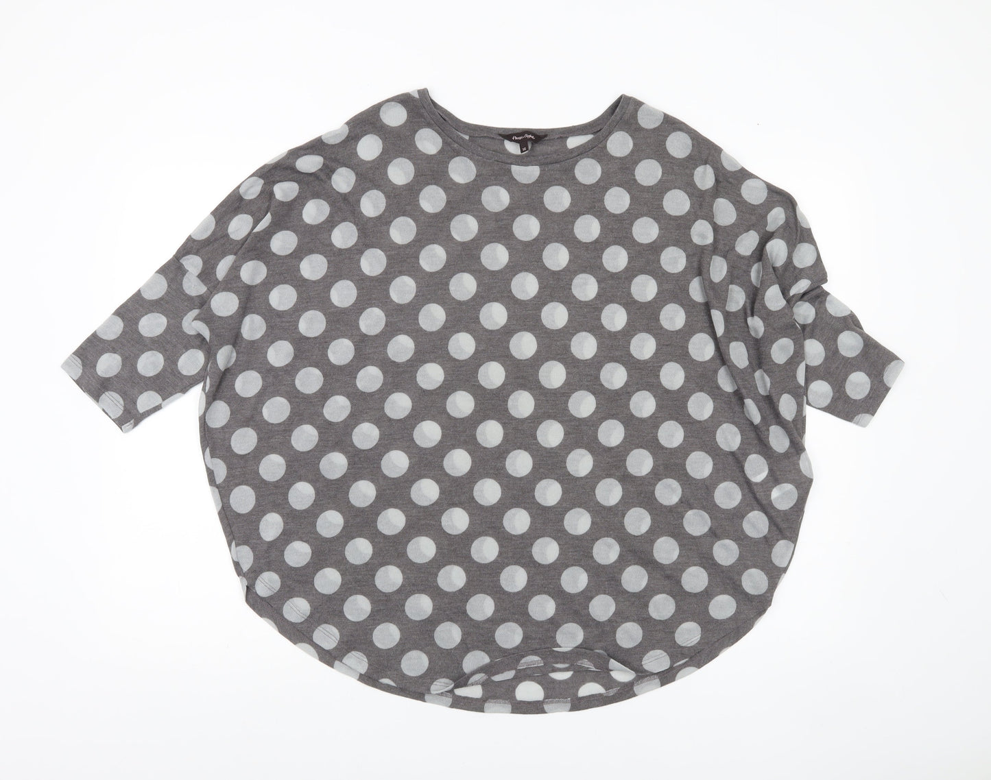 Phase Eight Women’s Grey Polka Dot Jumper Size 16 Pullover Knit