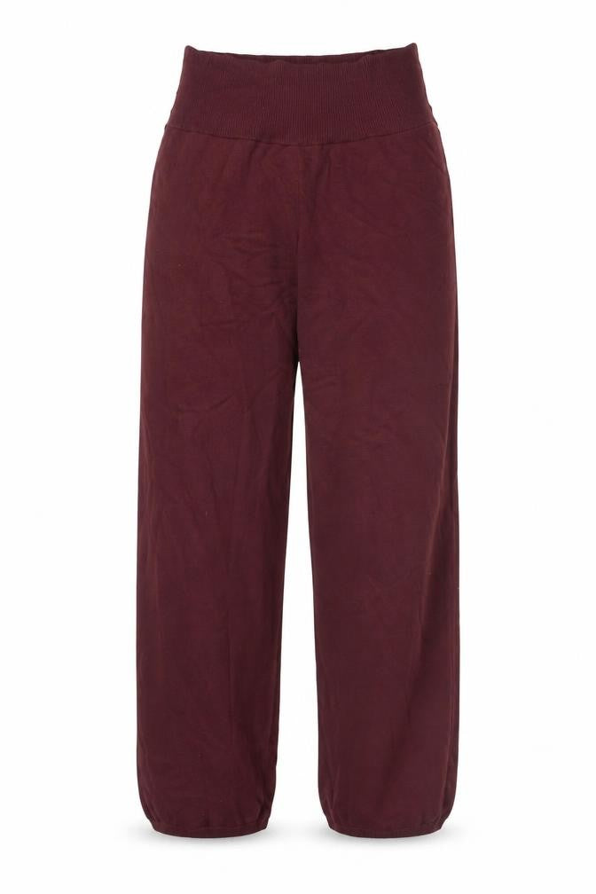 Native Youth Womens Brown Small Knit Sweatpants Viscose Blend