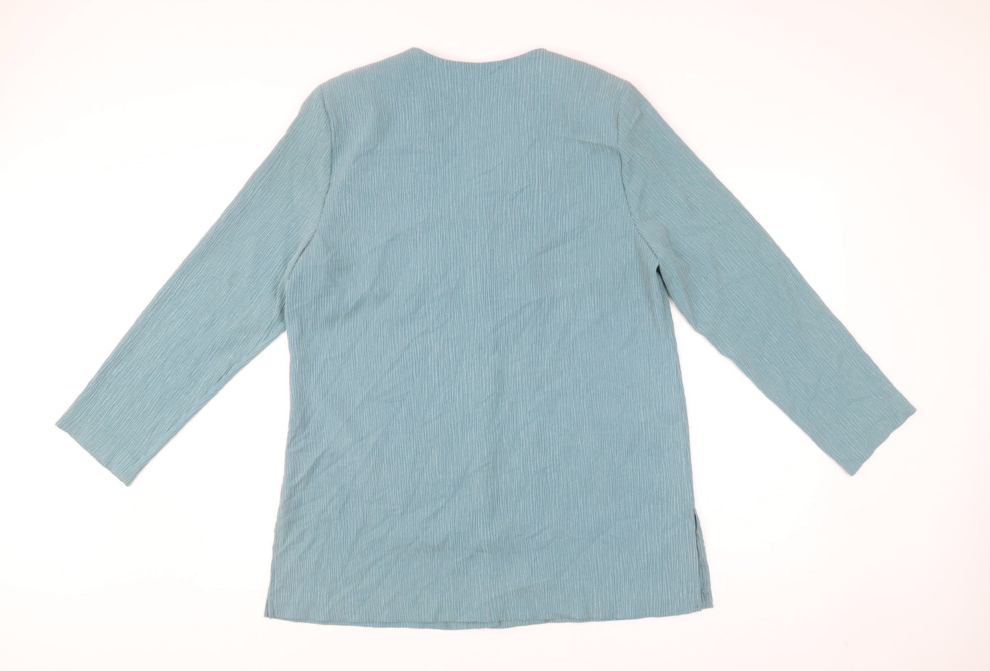 Chianti Women’s Blue Blazer Jacket Size 18 Buttoned Mid-Length