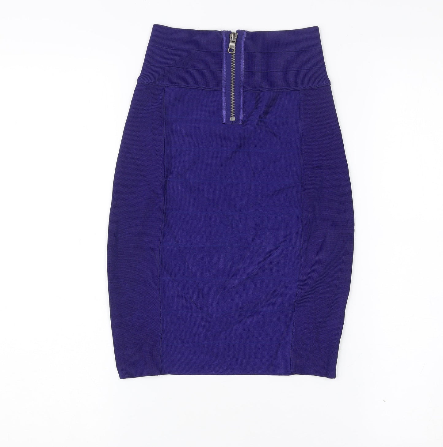 Armani Exchange Women’s Purple Bandage Knee Length Skirt S