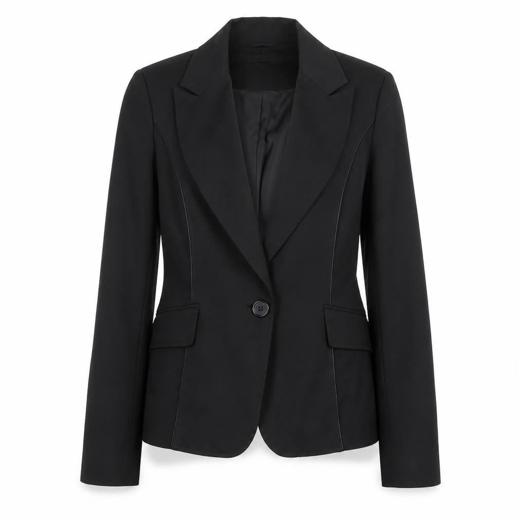 Orsay Womens Black Size 12 Single Breasted Blazer Jacket