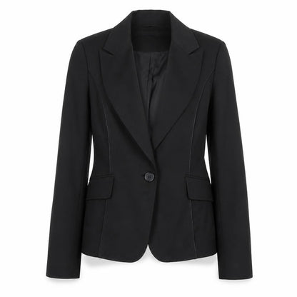 ORSAY Womens Black Size 12 Single Breasted Blazer Jacket