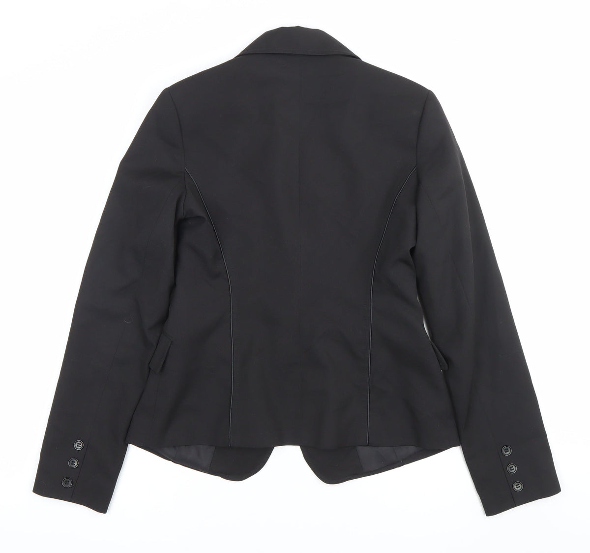 Orsay Womens Black Size 12 Single Breasted Blazer Jacket