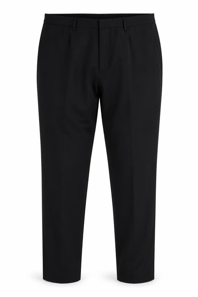 Marks & Spencer Men's Black Wool Slim Fit Dress Pants 38W 33L