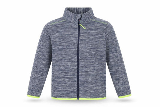 Tissaia Boys Blue Full Zip Fleece Jacket 10 Years Polyester Casual