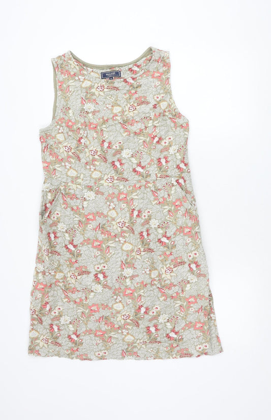 Maine New England Womens Multicoloured Floral Shift Dress Size 14