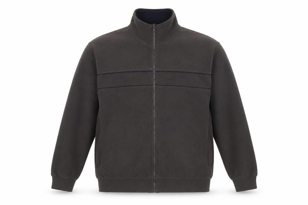 BHS Men’s Grey Fleece Full Zip Jacket Medium 38-40in