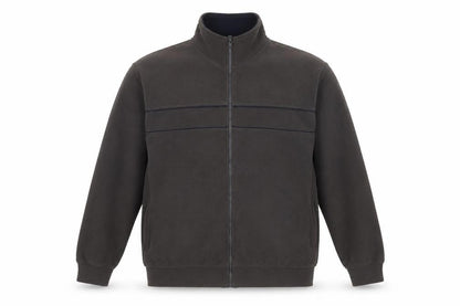 BHS Men’s Grey Fleece Full Zip Jacket Medium 38-40in