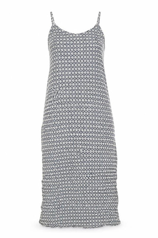 Marks & Spencer Women’s Blue Geometric Maxi Dress Size 10