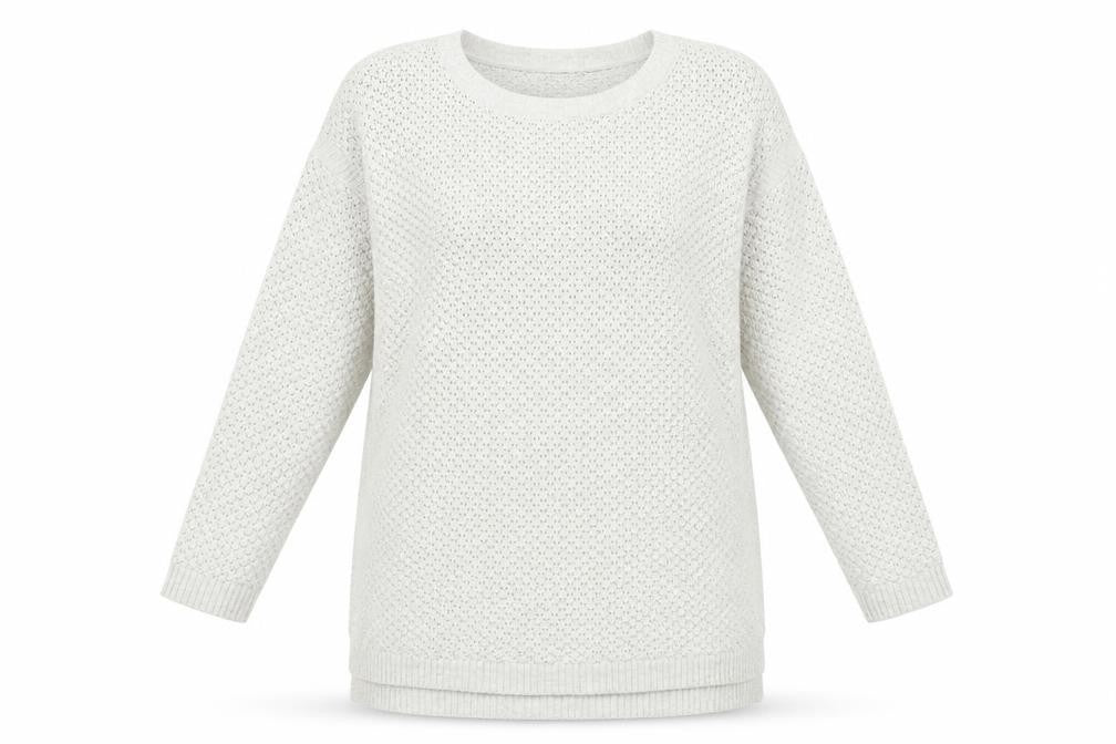 FatFace Women’s Beige Tunic Jumper Size 12 Long Sleeve Knit