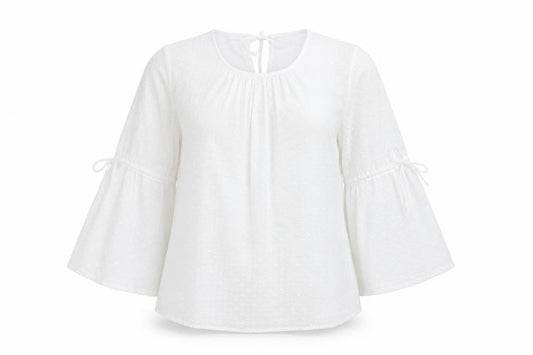 Marks and Spencer Women’s White Size 12 Chiffon Tunic Blouse