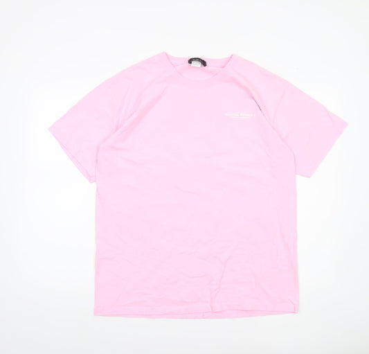 T.F.L Men’s Pink Limited Edition Graphic T-Shirt Size S