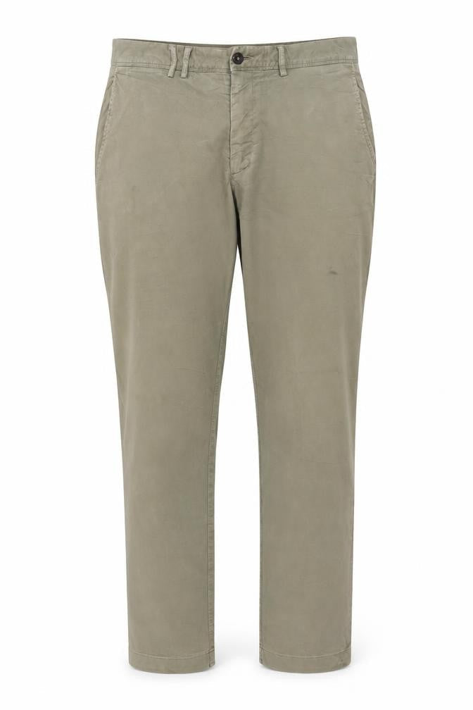 Edmond Studios Womens Beige Chino Trousers Size 16 Regular Fit