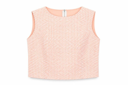 Marks and Spencer Womens Pink Petite Blouse UK 10 Sleeveless