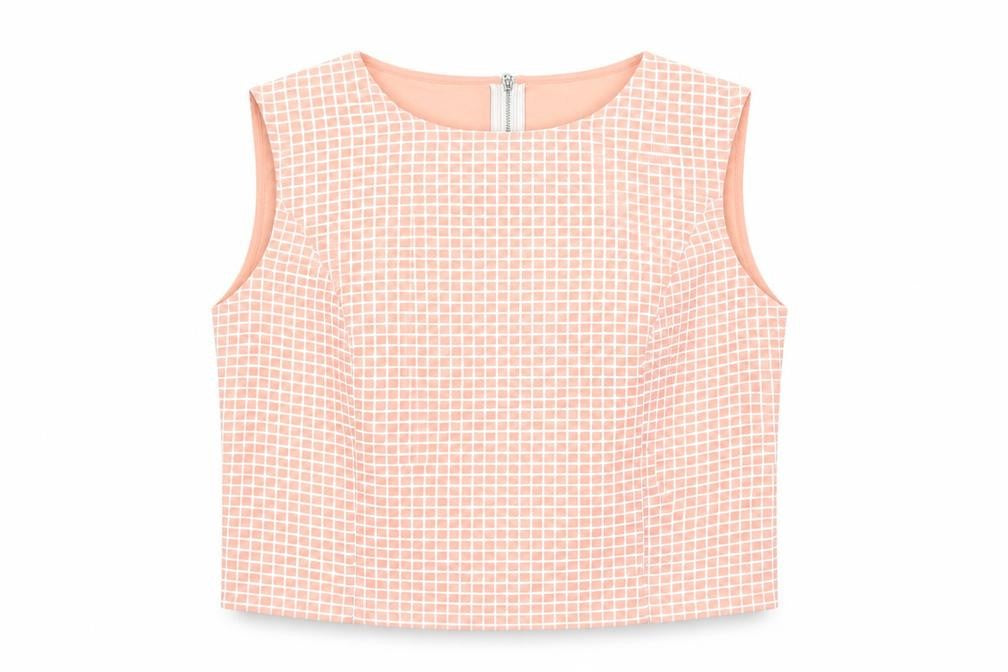 Marks & Spencer Womens Pink Petite Blouse UK 10 Sleeveless