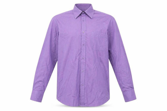 Burton Mens Purple Long Sleeve Button-Up Shirt Size 15 Regular Fit