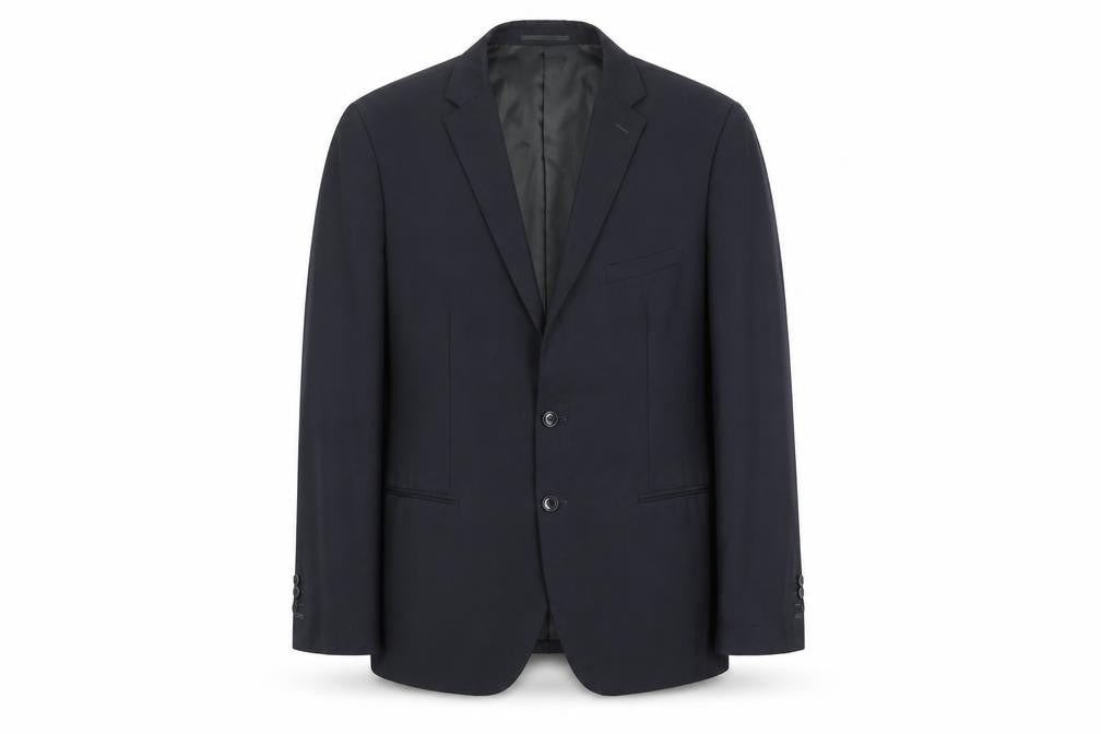 Doppelganger Roma Men’s Black Blazer Jacket 46 Chest 2 Button Formal