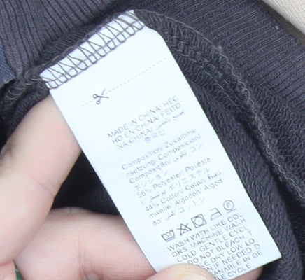 Dazy x StarSeries Men’s Beige Black Full Zip Hoodie M