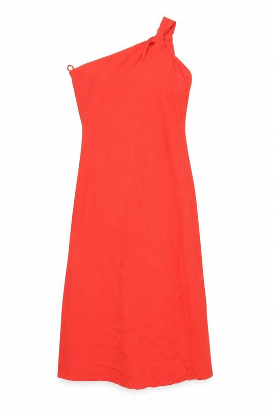 Marks & Spencer Women’s Red Size 14 Slip Dress Sleeveless Summer