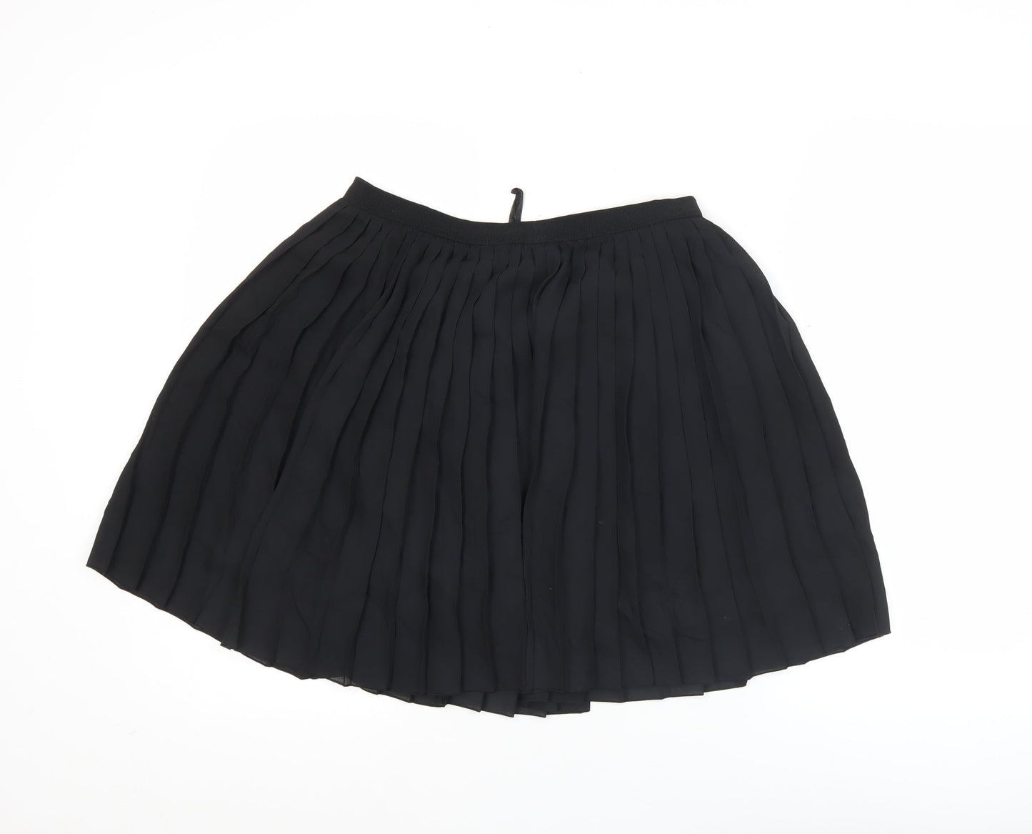 Uniqlo Women’s Black Pleated Short Skirt Size M Polyester
