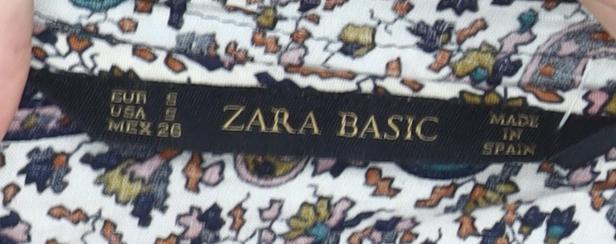Zara Basic Women’s Multicoloured Paisley Blouse Size 8 Viscose