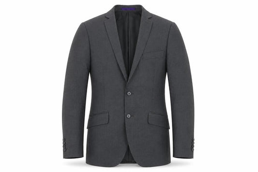 New Look Men’s Grey Blazer Jacket 36R Regular Fit Single Breasted