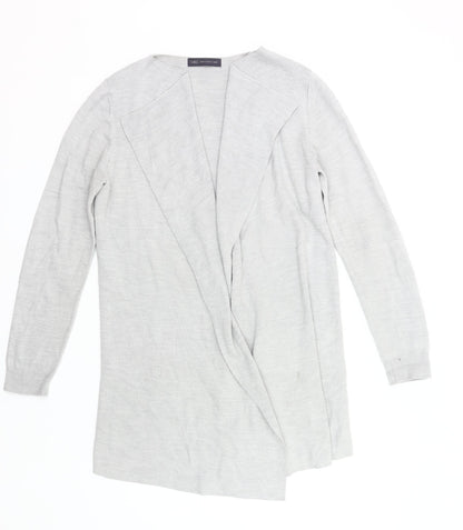 Marks & Spencer Women’s Grey Knit Open Cardigan M