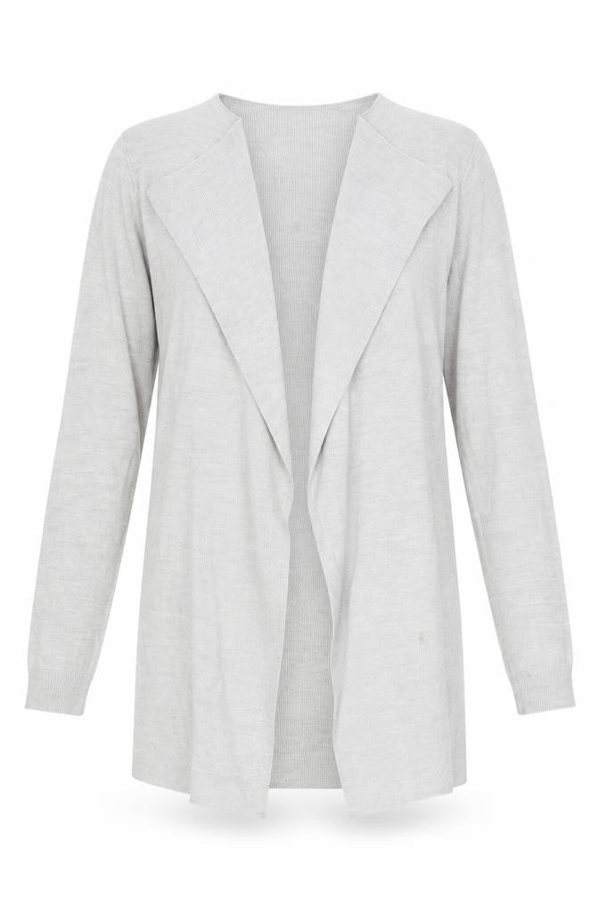 Marks & Spencer Women’s Grey Knit Open Cardigan M