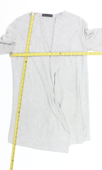 Marks & Spencer Women’s Grey Knit Open Cardigan M