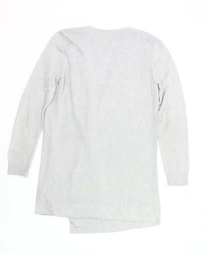 Marks & Spencer Women’s Grey Knit Open Cardigan M