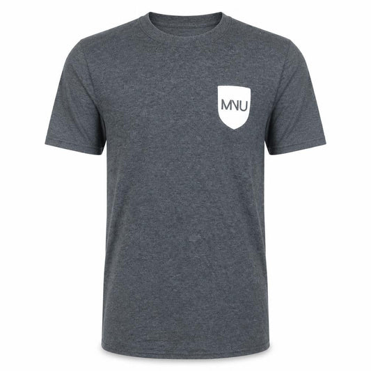 Gildan Men’s Grey MNU Funny Nutrition University Graphic T-Shirt Size S