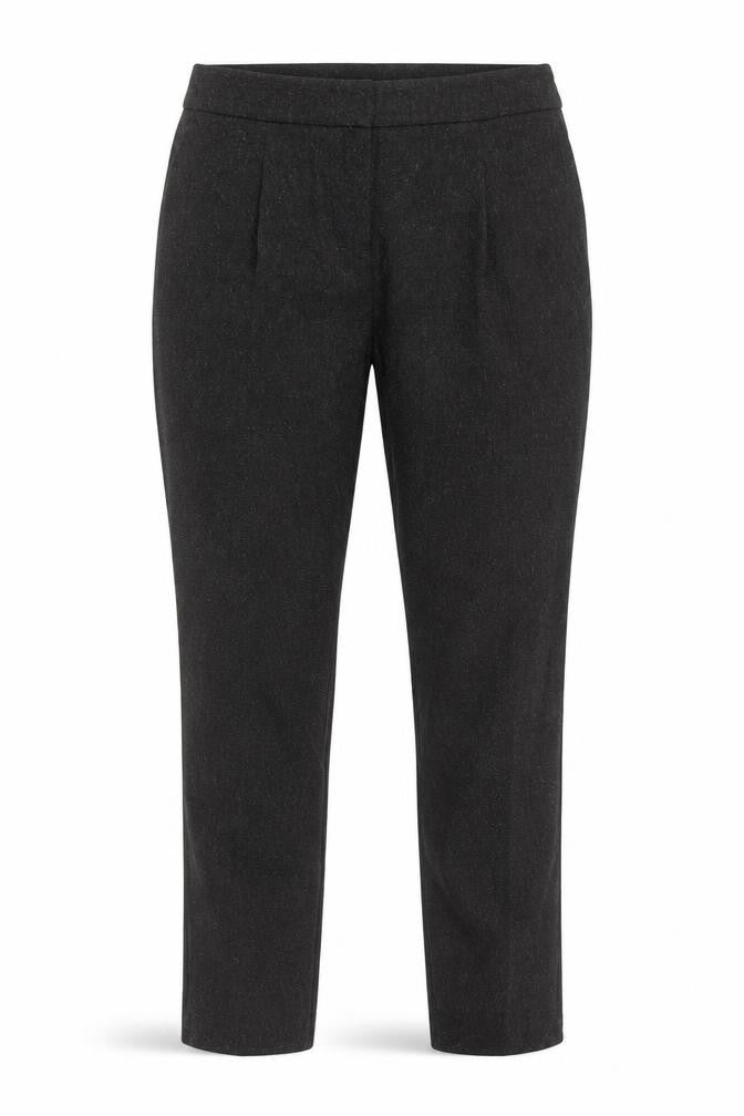 Marks & Spencer Men's Black Pleated Trousers M Regular Fit