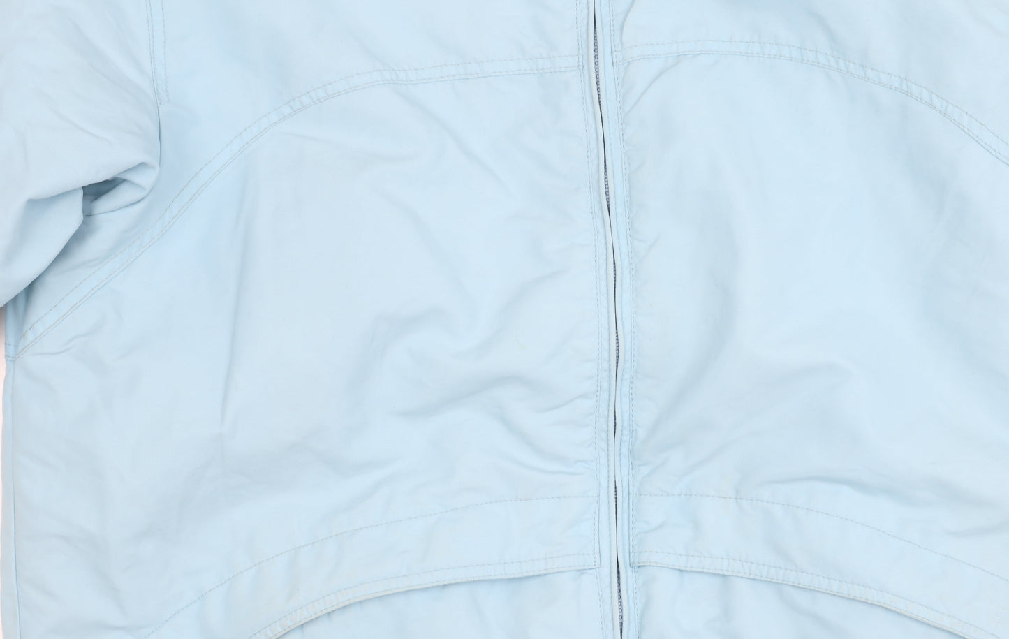 Killer Loop Womens Blue Hooded Puffer Jacket Size M Regular