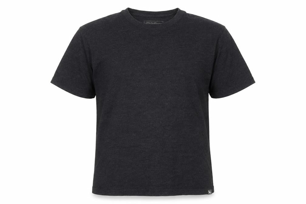 Eddie Bauer Men’s Black XL Short Sleeve Crew Neck Cotton Blend T-Shirt